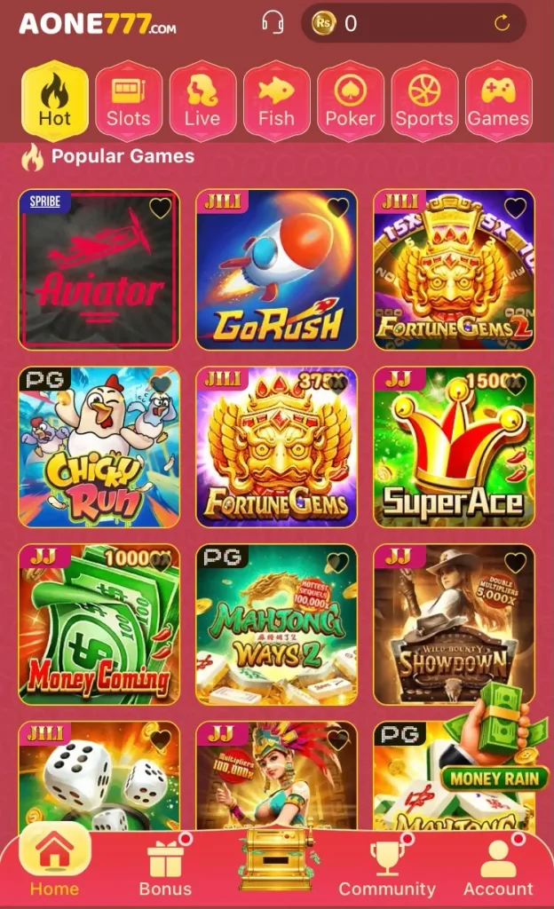 AONE777 Game