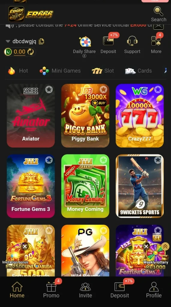 ER666 Game
